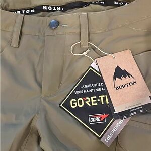 Burton Gore-Tex Olive Performance Pants